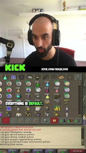 Odablock shows his GPU Settings on Oldschool Runescape