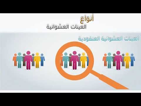انواع العينات 1
