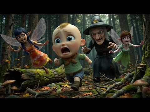 Magical Cottage Rescue Surprise with Johnny & Dolly 🧚✨| 3D Cartoon for Toddlers Kids Story Adventure