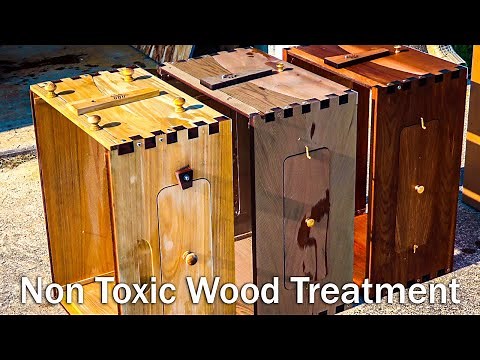 The Best Paint For Beehives Just may NOT be Paint After All, Eco-Wood Demonstration and review.