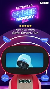 Unlock a world of wonder! ✨ Imagine a robot that really listens. Miko 3 turns your child’s words into live stories, sparking curiosity, creativity, and endless fun. Get your little one's AI robot - now up to 50% OFF | Miko | Facebook