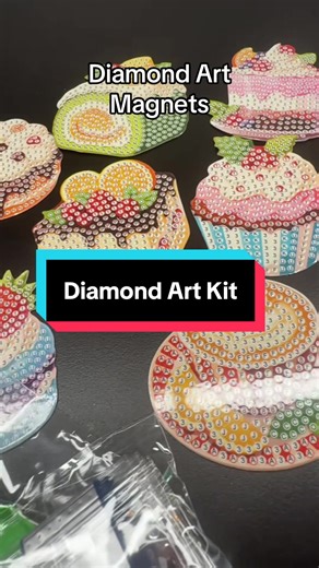 Diamond Art Magnets ✨ #diamondpainting #magnet