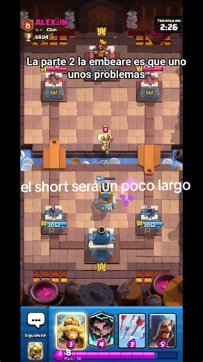 día 4 intentando pasarme la arena 16 conseguí mi primer campeon #clashroyal