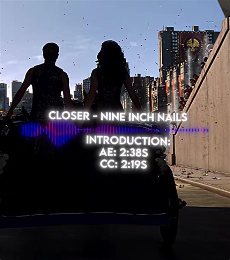 Using Closer by Nine Inch Nails for Edits in After Effects