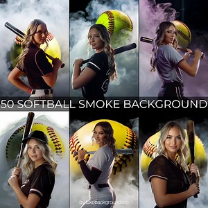 50 Softball Smoke Backgrounds, Softball Backdrops,sport Poster,softball Poster, Smoke Backdrops, Sport Banner, High-resolution 4K Download - Etsy