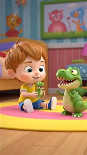 Chintu’s Dinosaur Comes Alive 🦖😱 | Funny Kids Cartoon #shorts