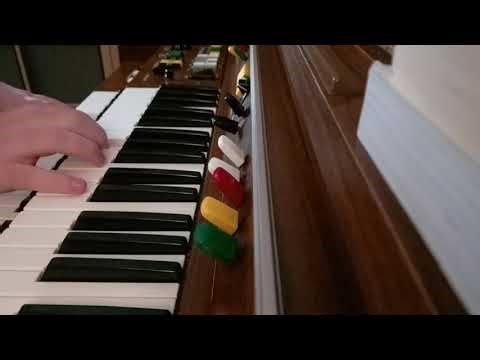 Zelda Shop Theme on an old-ass organ