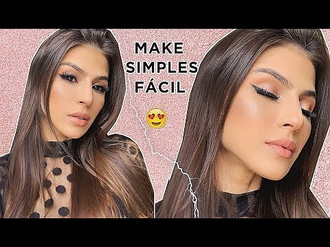 Maquiagem BEM FÁCIL para Noite | INICIANTES