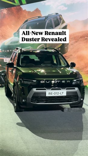 V3Cars | All-New Renault Duster Revealed -- Deliveries From April 2026 - Redesigned exterior - Duster branding on grille - 18-inch alloy wheels -... | Instagram