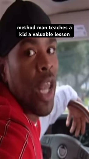 method man teaches a kid a valuable lesson… #methodman #redman #tical