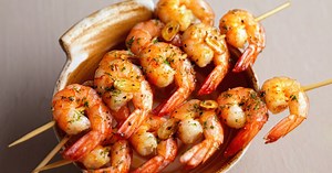 Grilované krevety: Pikantná chuťovka  | RECEPTY.sk