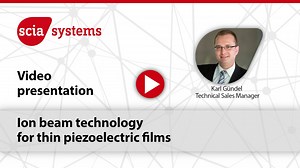 Ion beam technology for thin piezoelecric films