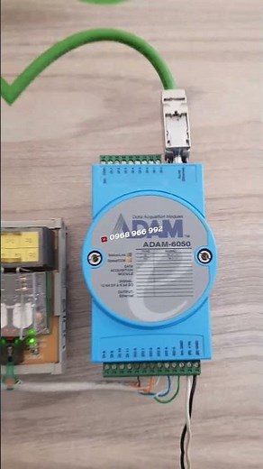 Modbus TCP: PLC S7-1200 vs ADAM-6050 #shorts