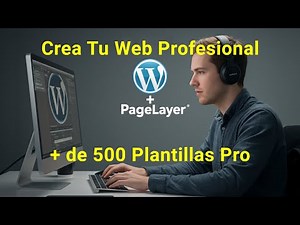 🚀 Cómo Crear una Página Web con WordPress y Pagelayer (Tutorial para Principiantes 2025)