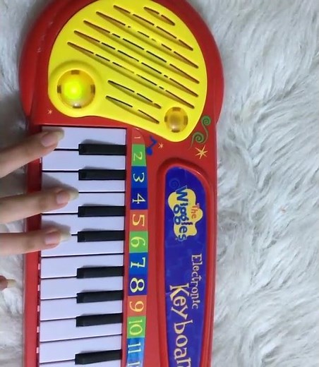 The wiggles electronic keyboard toy 2001 #shorts