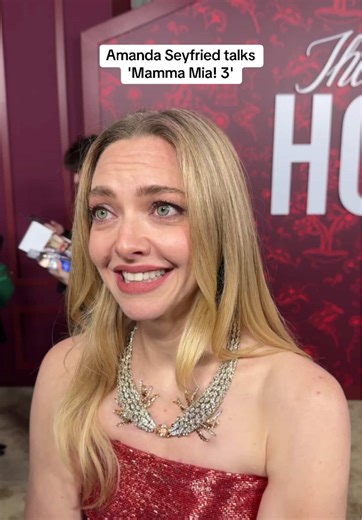 Amanda Seyfried on Lewis Pullman Joining Mamma Mia 3