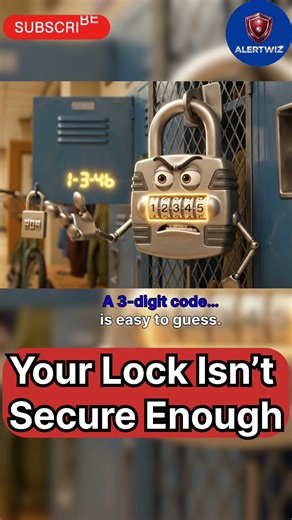 Your Lock Isn’t Secure Enough | Safety Tips | Security Tips | #safetytips #shorts