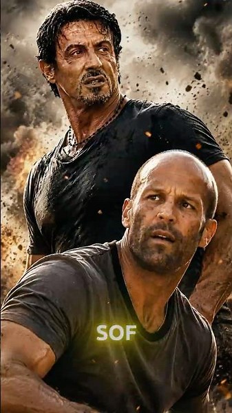 Jason Statham & Sylvester Stallone · They Picked the Wrong Fight | The Expendables (2010)