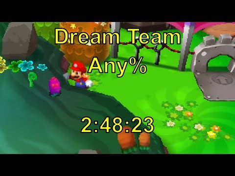 Mario & Luigi: Dream Team | Any% speedrun in 2:48:23