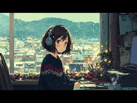 Winter Coding Marathon 📚 Peaceful Lofi for Deep Focus🎄Cozy Beats for Productivity