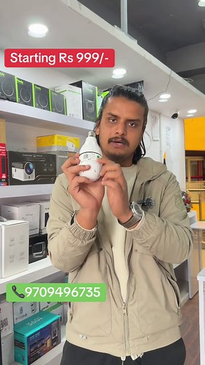 Affordable Wireless Bulb CCTV Camera for Home Security