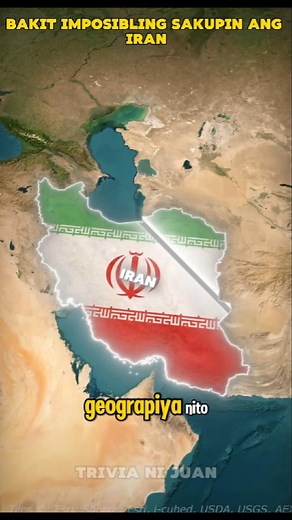 1.4M views · 10K reactions | Bakit Imposibling Sakupin Ang Iran #geography #trivia #facts #reelsviralシ #reelsvideoシ #everyonehighlights #highlights | Trivia Ni Juan | Facebook