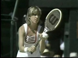 Wimbledon 1976 SF Chris Evert d Martina Navrtilova Pt 2