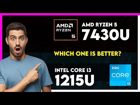 AMD Ryzen 5 7430U vs Intel Core i3 1215U Comparison