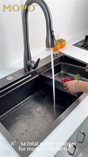 Premium Stainless Steel Kitchen Sink for Luxury Villa & Hotel Projects OEMODM by MOPO