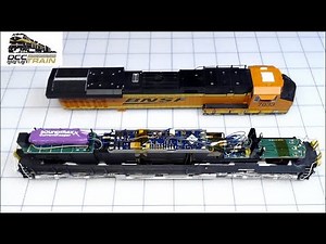 HO MTH ES44AC Sound Decoder Installation Overview