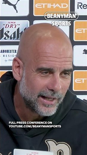 I’VE TOLD YOU MANY TIMES, I’VE GOT ONE MORE YEAR! 😅 Pep Guardiola