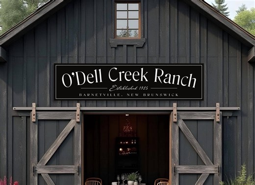 Metal Outdoor Barn Sign, Custom Metal Sign, Family Name Signs, Ranch Sign, Large Barn Signs, Weatherproof Sign, Rusted Metal Sign - Etsy