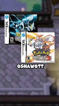 Powerful team for Pokémon BW2 with Oshawott #pokemon #oshawott #pokemonblackandwhite2 #teampokemon