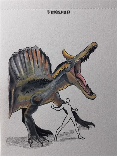 How to Draw Spinosaurus: Easy Steps for Fanart
