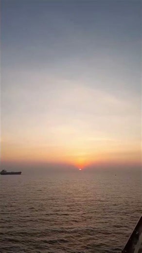 Golden Morning, Java Sea - April 20, 2026 - real life at sea