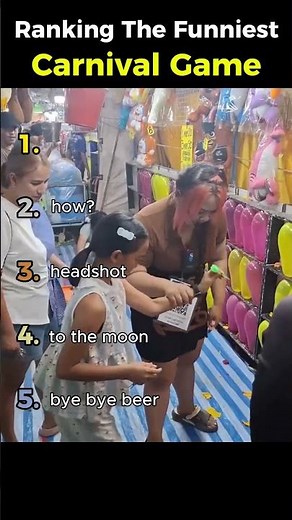 Ranking The Funniest Carnival Games