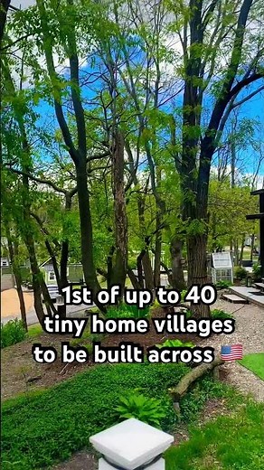 from 1 to many tiny house communities in USA