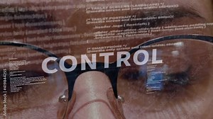 Control text on background of developer