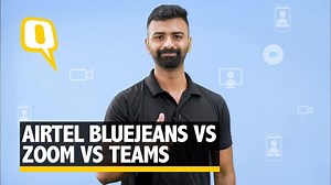 5.4K views · 23 reactions | Looking for a video conferencing solution that caters to all the needs of your enterprise? We’ve got you covered. We compared #Airtel #BlueJeans, #Zoom and #Teams feature by feature. Read more here: https://bit.ly/3amWr0t | The Quint | Facebook