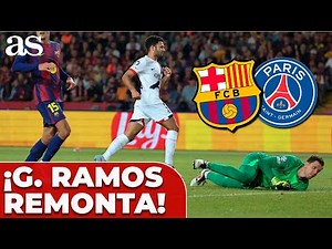 CHAMPIONS CUP COMEBACK! GONÇALO RAMOS puts FC BARCELONA 1-PSG 2 on the scoreboard | Carousel