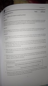 Capture and Recapture Sampling Method Practical ActivityYou a... | Filo