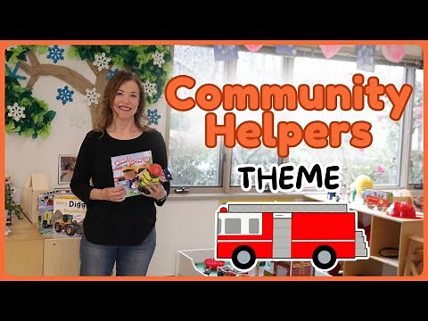 Toddler and Preschool Community Helpers Theme Ideas