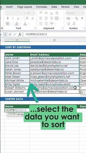 Sort Last Names Easily in #excel (Even When Mixed with First Names) #exceltips #exceltutorial