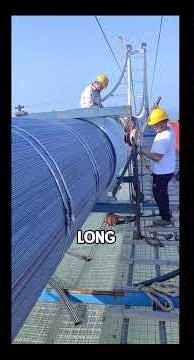 How cable stayed bridges actually have heavy loads