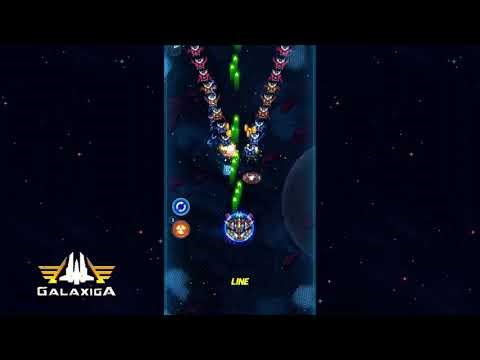 Galaxiga – Liberator Starship Showcase | Damage Focus & Special Laser Attack
