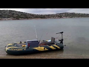 Βαρκα για ψαρεμα 3,40m intex seahawk 4 fishing boat