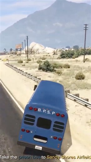 Never let me drive prison bus in this mission