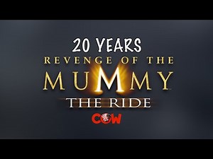 20th Anniversary Revenge of the Mummy The Ride Universal Studios Hollywood Tribute Behind The Scenes