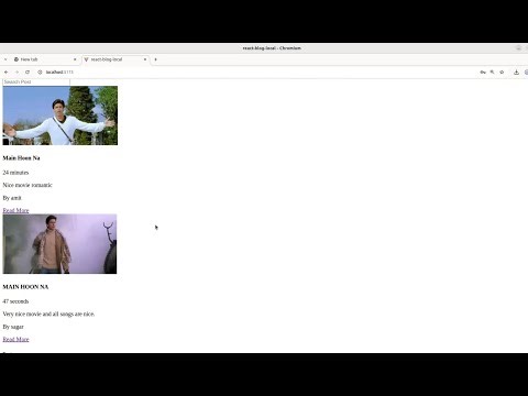 React js writing Blogs best