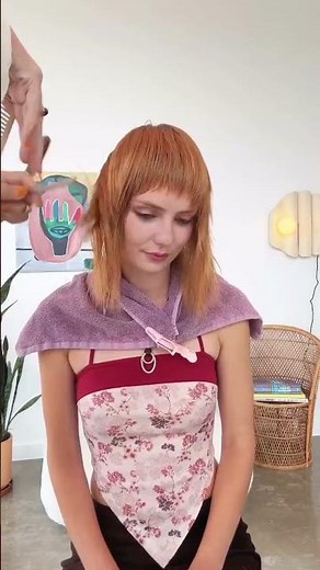 Baby Bangs + Effortless Texture